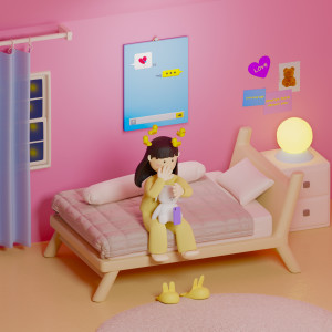 收聽Floa的어질어질해(feat. 지현,Plo6)(So dizzy)歌詞歌曲