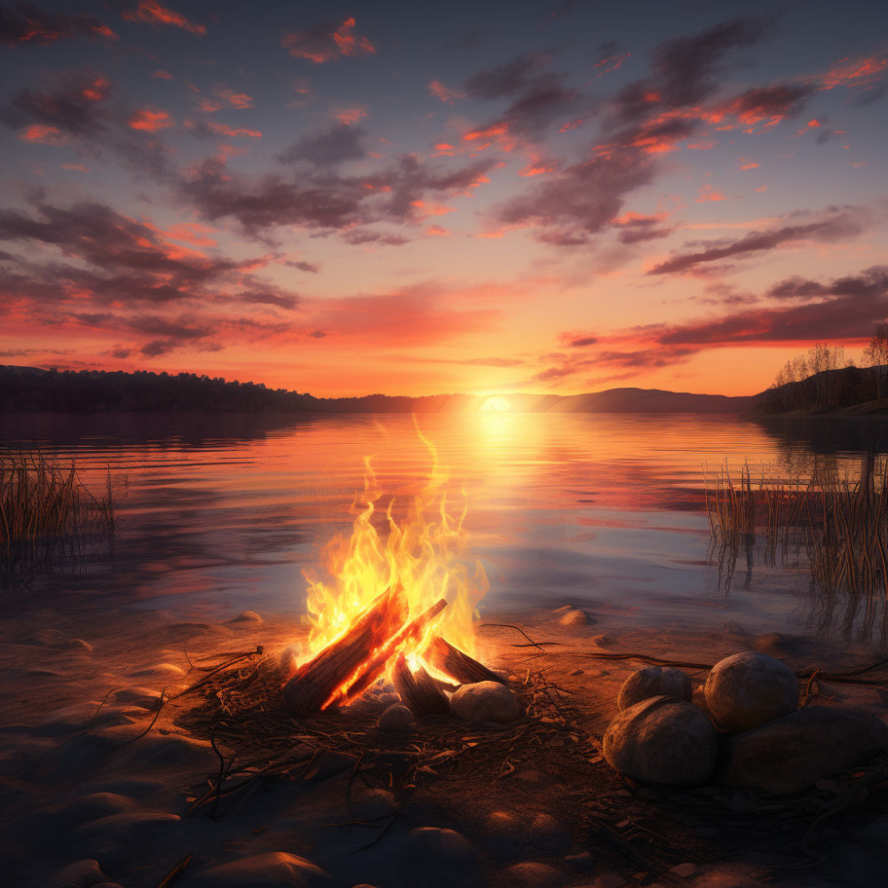 Serenity in Sound and Flow