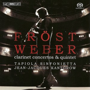 Album Weber: Clarinet Concertos from Martin Fröst