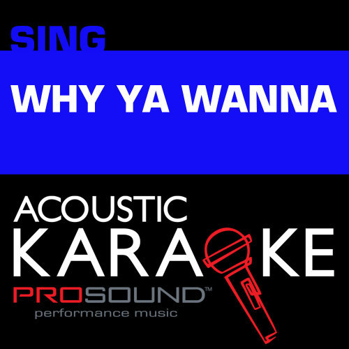 Why Ya Wanna (Karaoke Lead Vocal Demo)