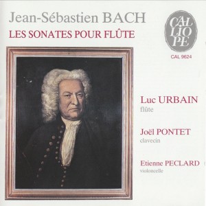 Joël Pontet的專輯BACH: Sonates pour flûte