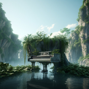 Piano Music: Majestic Mountain Echoes