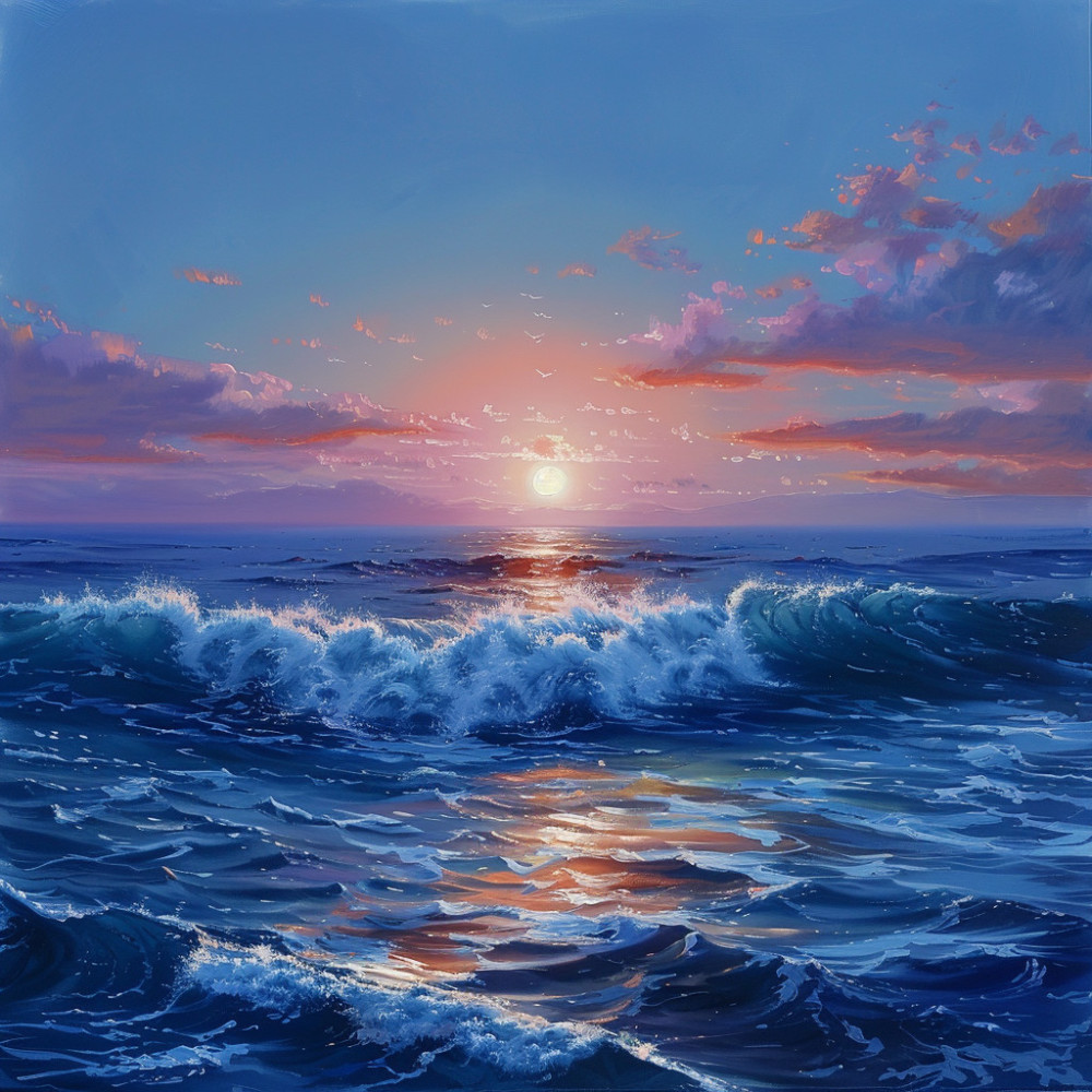 Serenity in the Ocean's Clear Depths