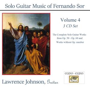 Album Solo Guitar Music of Fernando Sor Volume 4 from 