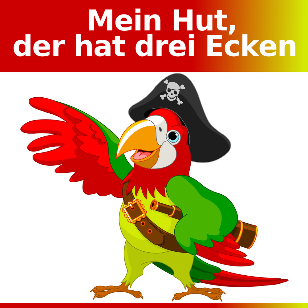 Mein Hut, der hat drei Ecken (Klavierversion)