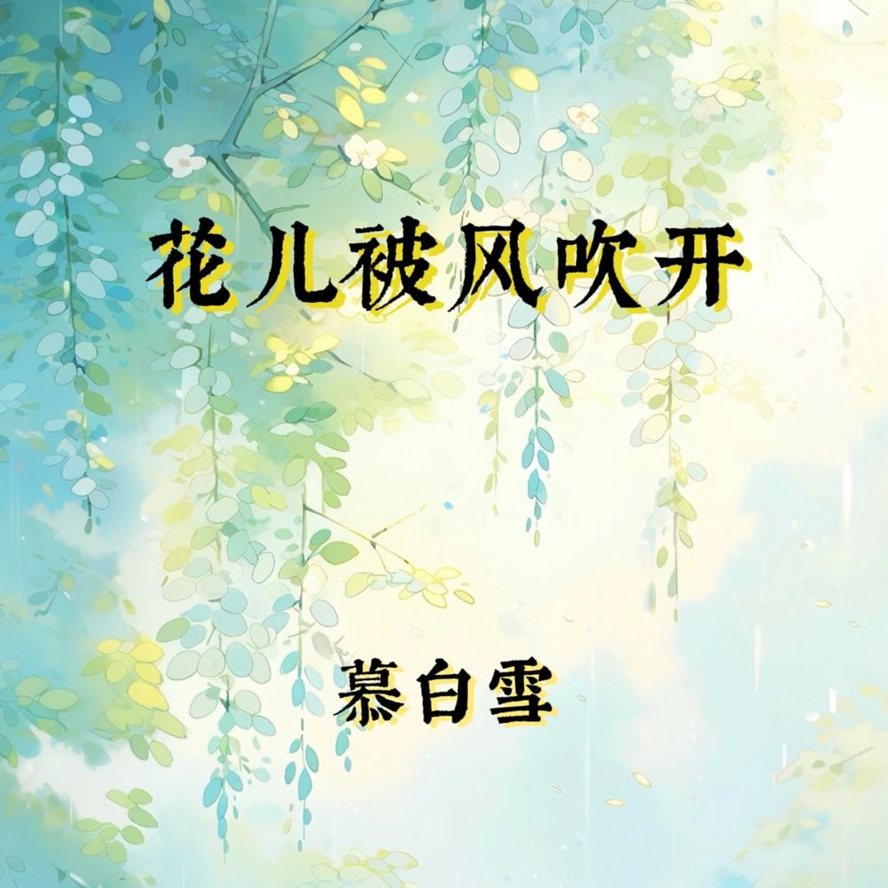 花儿被风吹开