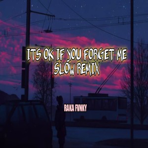 Listen to ITS OK IF YOU FORGET ME SLOW REMIX song with lyrics from RAKA FVNKY