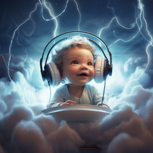 Nature Sounds With Music的專輯Thunder Lullabies: Gentle Music for Babies