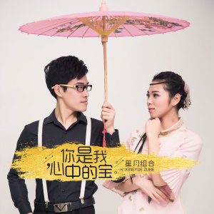 Listen to 你是我心中的宝 (伴奏) song with lyrics from 星月组合