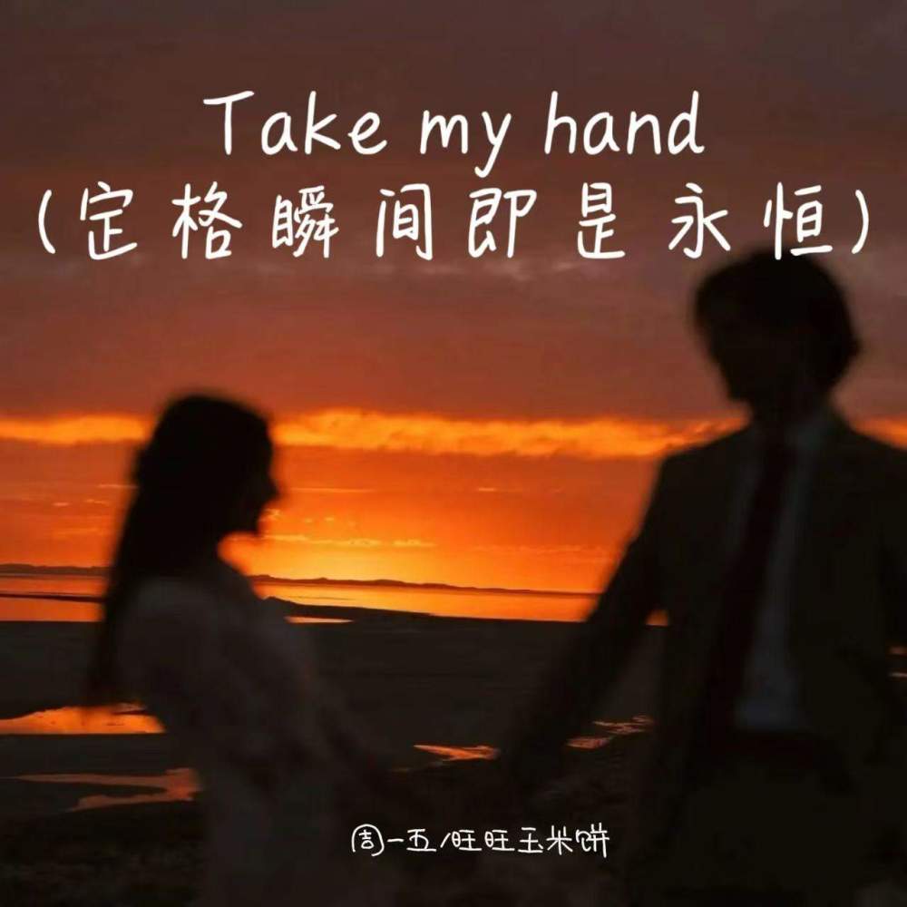 Take my hand (定格瞬间即是永恒)