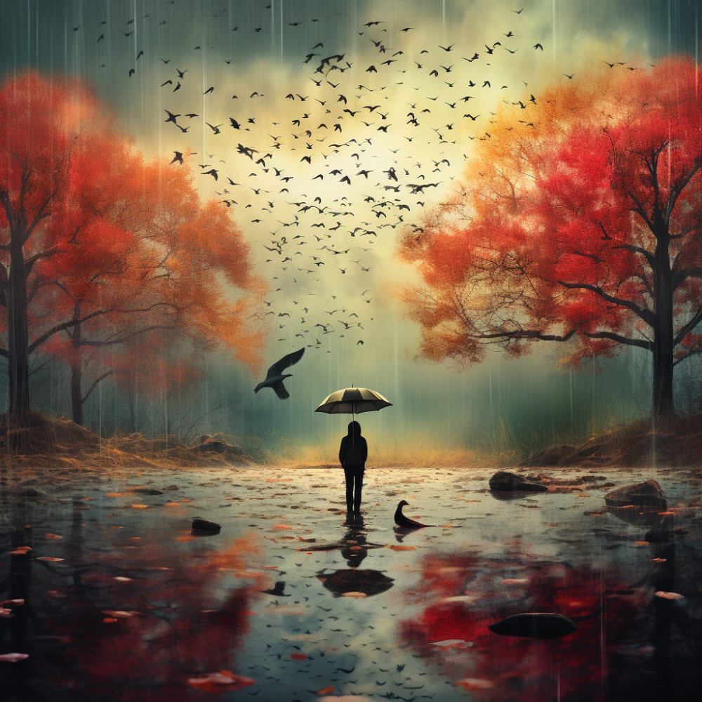 Relaxing Serenity of Rain