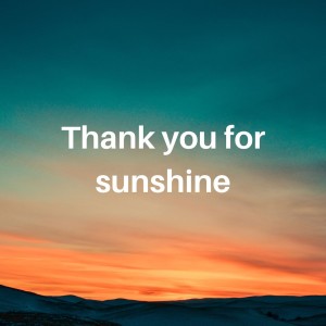 Dengarkan Thank you for sunshine lagu dari Ruzman kalep dengan lirik
