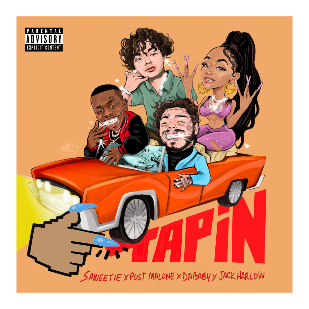 Tap In (feat. Post Malone, DaBaby & Jack Harlow) [Explicit Version] (Explicit)