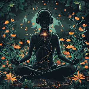 Pure Meditation Music的專輯Binaural Calm: Meditation Echoes