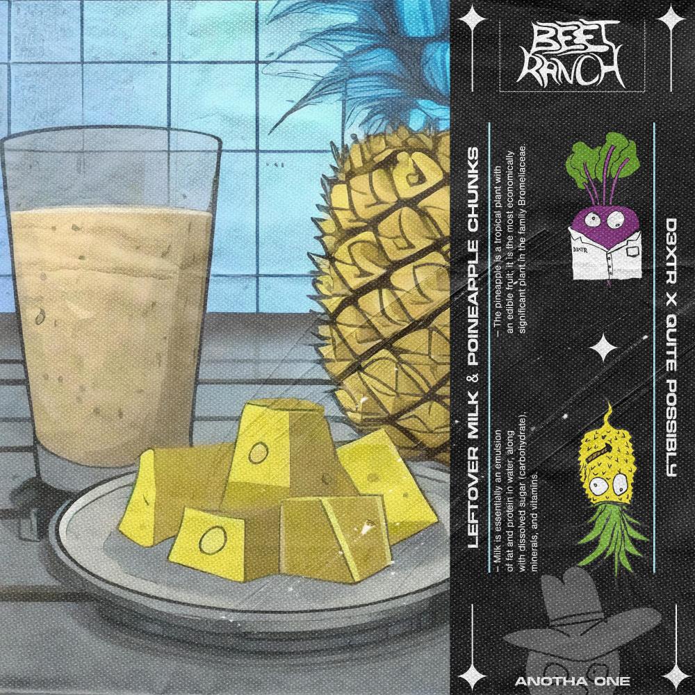 Leftover Milk & Pineapple Chunks