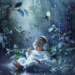 Livia Binaural的專輯Binaural Baby’s Nature: Birds and Rain Melodies - 92 88 Hz