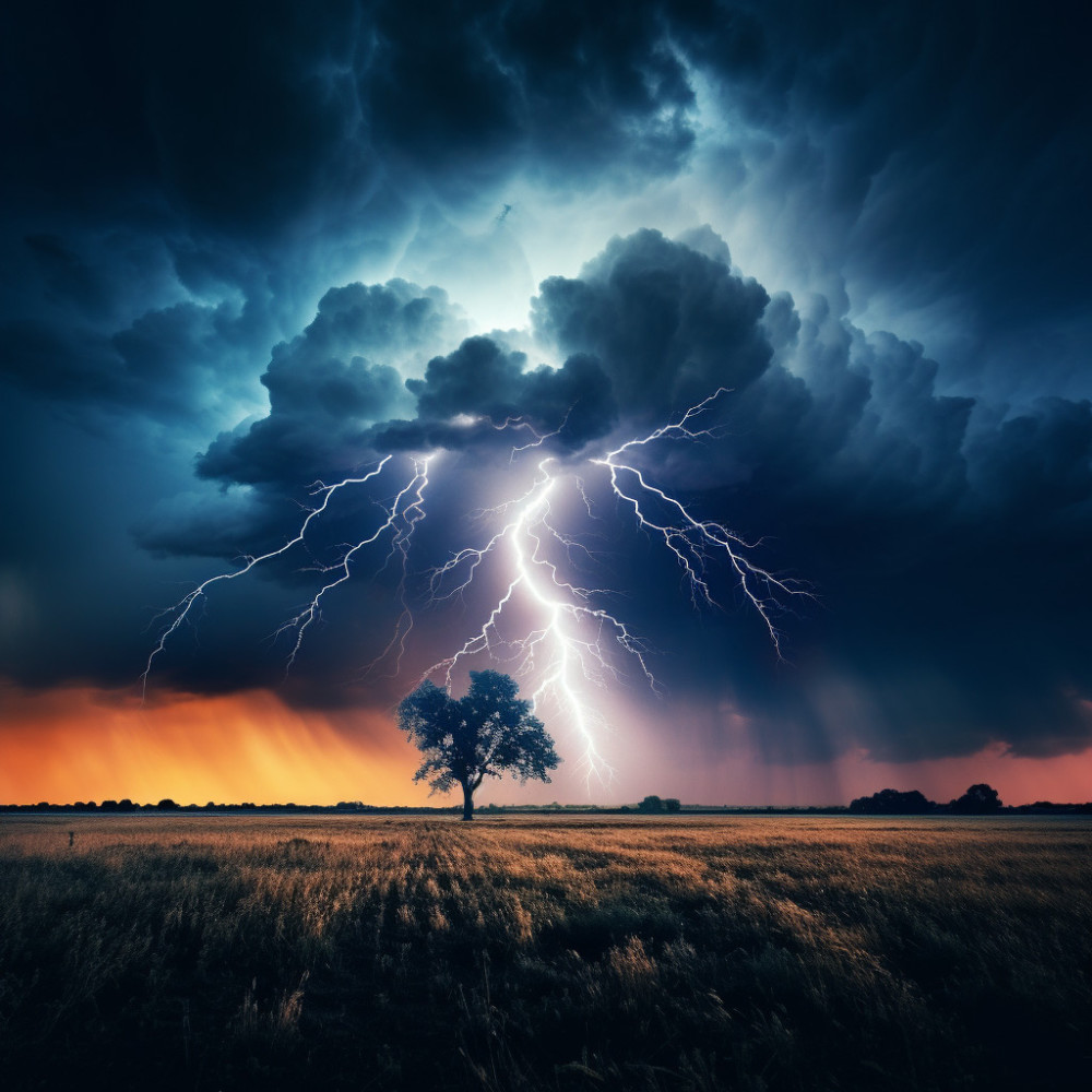 Dogs Find Peace In Thunder