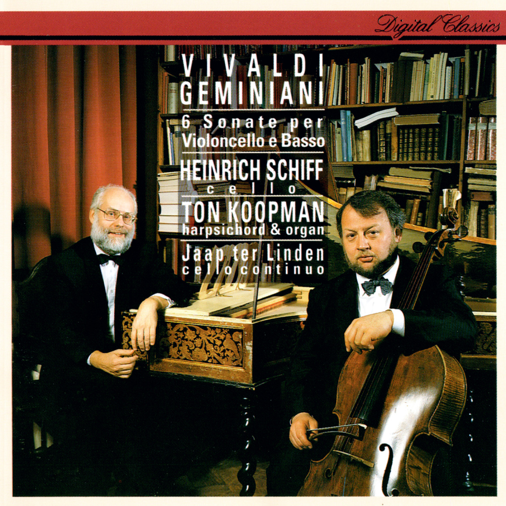 Geminiani: Cello Sonata in A minor, Op. 5, No. 6 - 1. Adagio - Allegro assai - Grave
