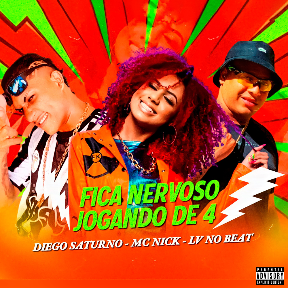 Fica Nervoso Jogando de 4 (feat. Mc Nick) (Explicit)