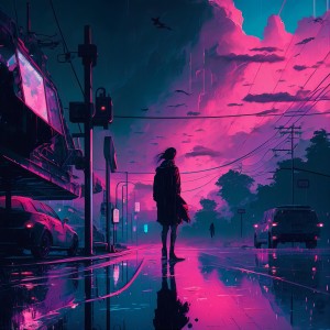 Dengarkan 雨夜飞行 (Moon Flight) lagu dari 陈泊汐 dengan lirik