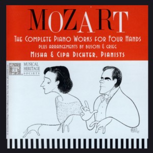 อัลบัม Mozart: The Complete Piano Works For Four Hands ศิลปิน Misha Dichter