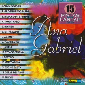 15 Pistas para Cantar Como - Originalmente Realizado por Ana Gabriel