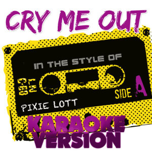 ดาวน์โหลดและฟังเพลง Cry Me Out (In the Style of Pixie Lott) [Karaoke Version] (Karaoke Version) พร้อมเนื้อเพลงจาก Ameritz Tracks Planet