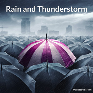 ดาวน์โหลดและฟังเพลง Relaxing Constant Rain Storm with Distant Thunder Sfx พร้อมเนื้อเพลงจาก MusicoterapiaTeam