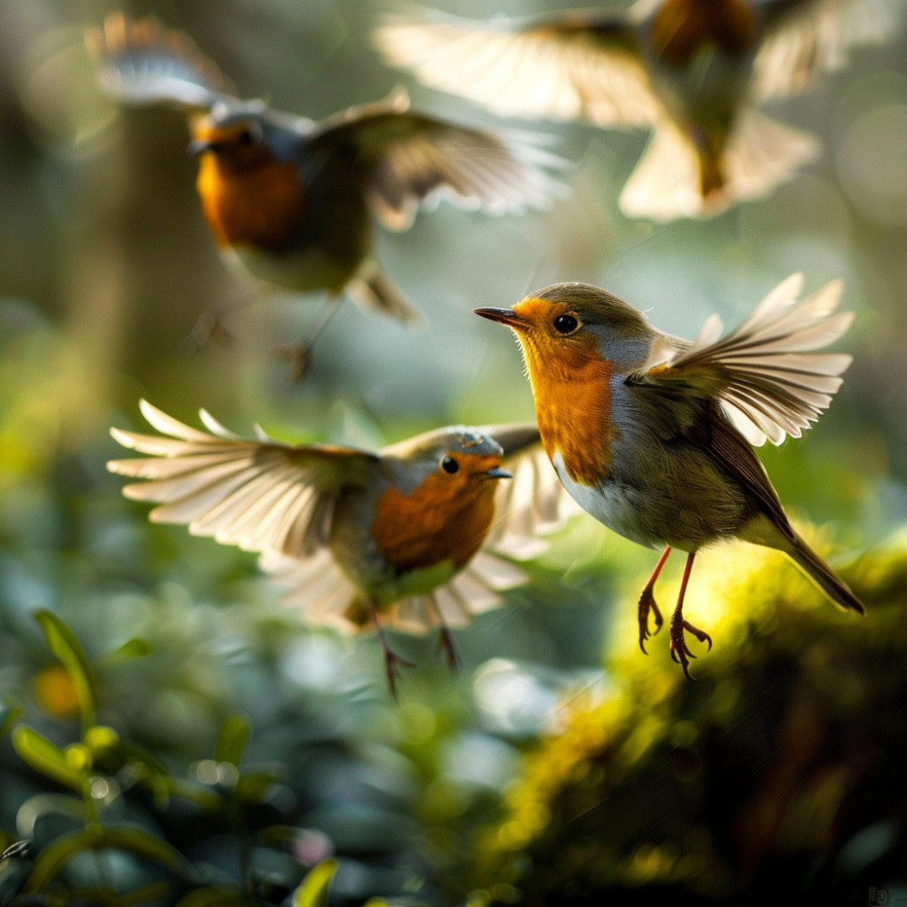 Birdsong Fills The Space With Calm