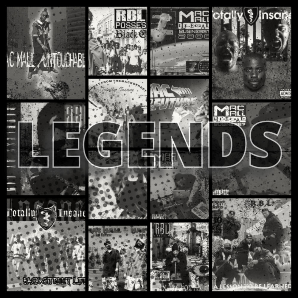 Legends (feat. Mac Mall, Black C, Ad Kapone & Aktual) [Explicit]