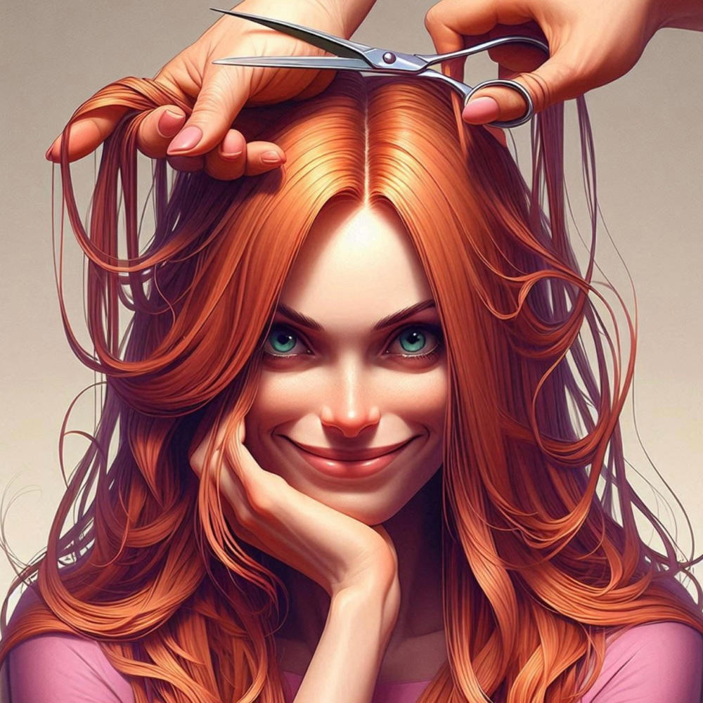 Out of Her Hair