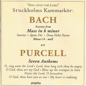 Stockholm Chamber Choir的專輯Sing unto the Lord