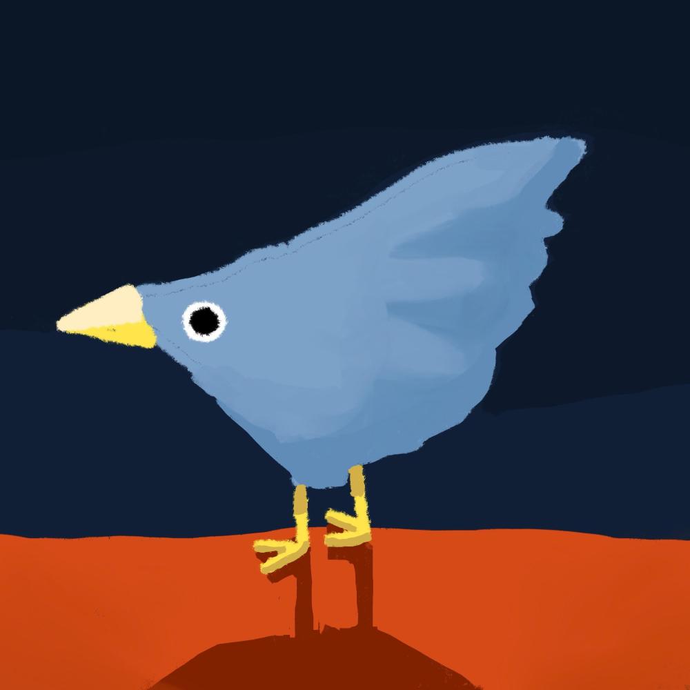 Love is in The Form of a Bird Flying