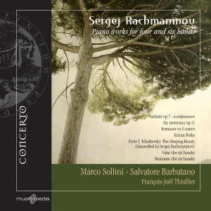 Marco Sollini的专辑Sergej Rachmaninov: Piano Works for Four and Six Hands