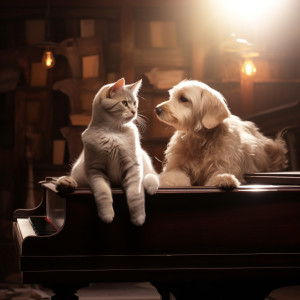 Sleeping Pet Music的專輯Piano Music: Pets Playful Harmony