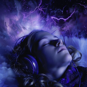 Deep Sleep Music Delta Binaural 432 Hz的專輯Thunder for Sleep: Binaural Lullabies