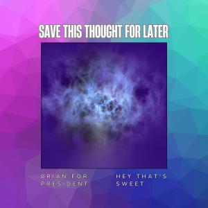 Brian for President的專輯Save This Thought For Later (feat. Hey That's Sweet)