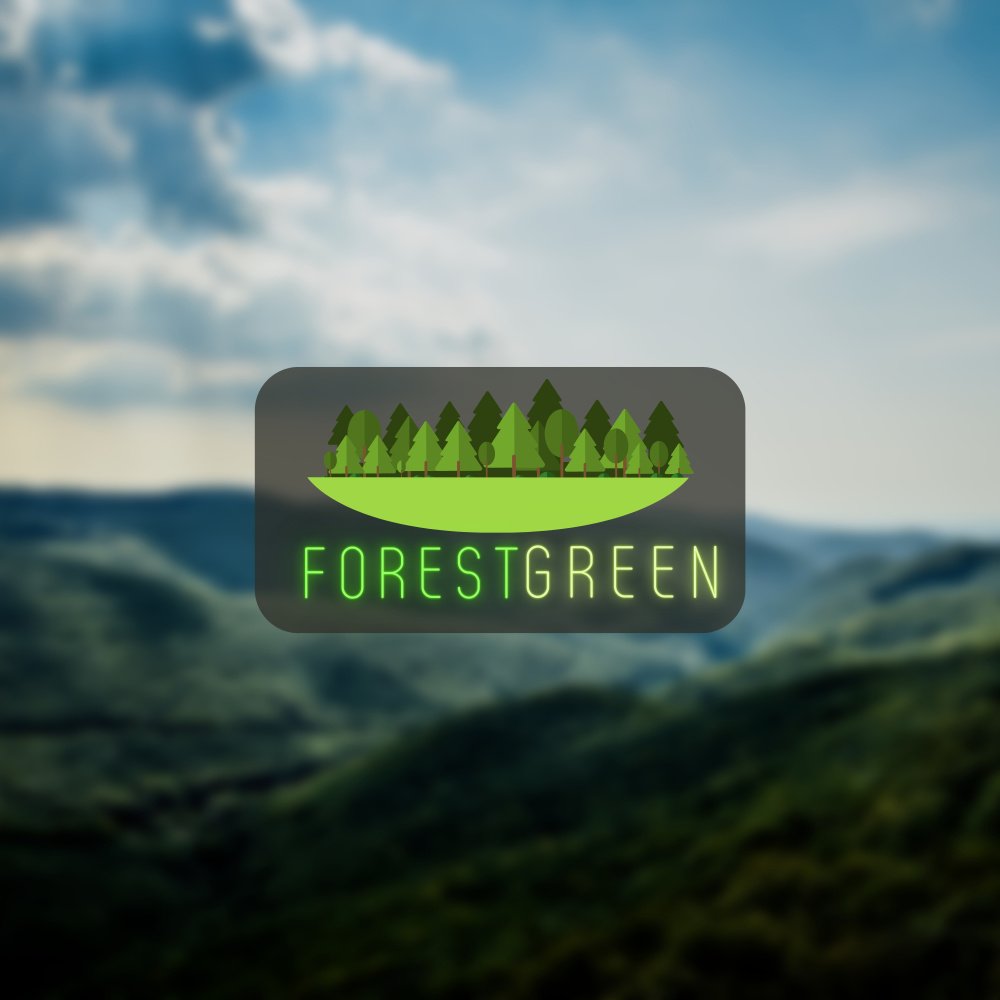 Green Calming Forest