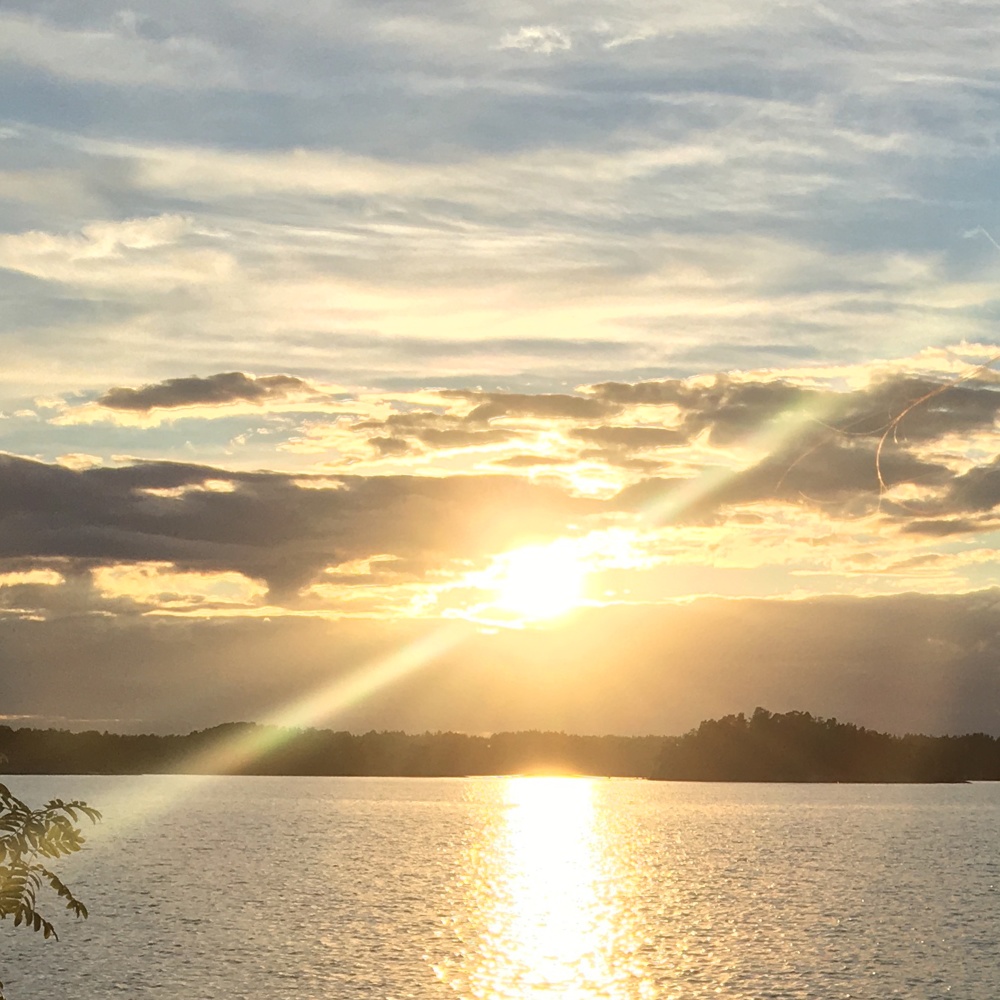 Så skimrande var aldrig havet