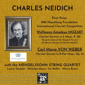 Charles Neidich的專輯The Naumberg Recordings, 1980-2001: The Instrumentalists, Vol. 4 - Charles Neidich