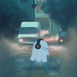 rain sounds with lofi to calm your anxiety