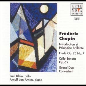 Chopin: Sonata f. Cello+Piano, Chopin/Glazunow: Etude