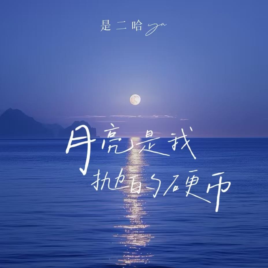 月亮是我抛的硬币 (伴奏)