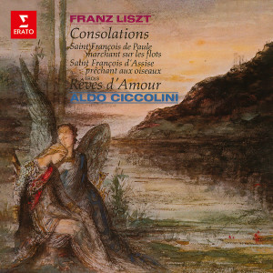 收聽Aldo Ciccolini的Consolations, S. 172: No. 2 in E Major, Un poco più mosso歌詞歌曲