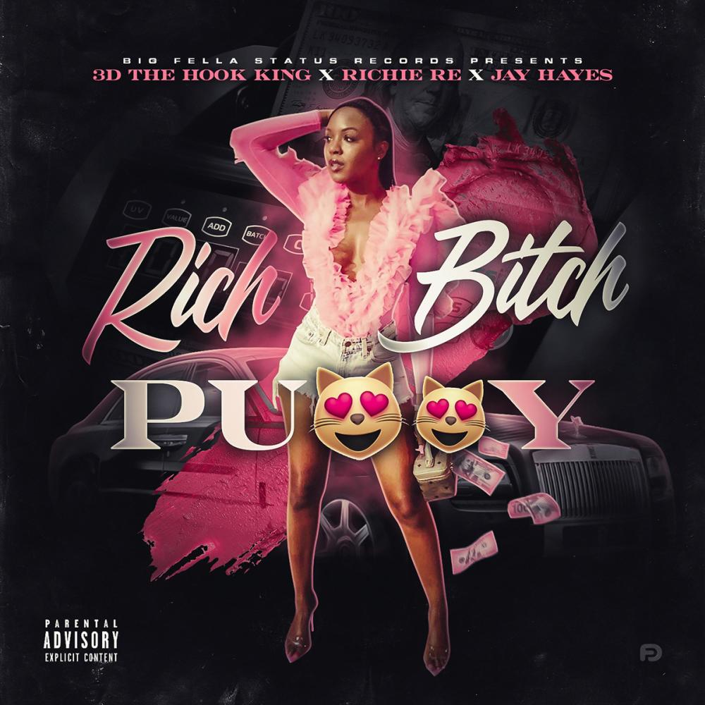 Rich Bitch Pussy (feat. 3d the Hook King, Richie Re & Jay Hayes) (Explicit)