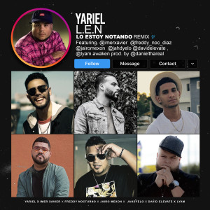 Listen to Lo Estoy Notando (Remix) song with lyrics from Yariel