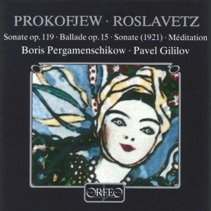 Boris Pergamenschikow的專輯Prokofiev & Roslavetz: Works for Cello & Piano