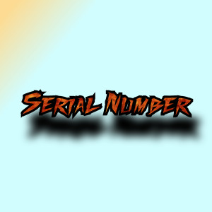 Serial Number dari Various Artists