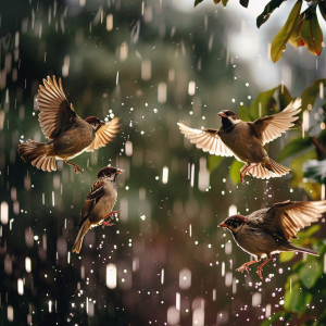 Rain Ambience的專輯Binaural Rain and Birds: Serene Nature Relaxation