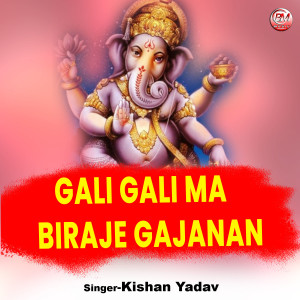 Listen to Gali Gali Ma Biraje Gajanan song with lyrics from Kishan Yadav